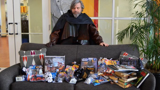Fluke-Skywalker-with-donated-toys